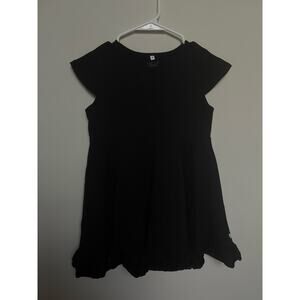 Layton & Ella Black Boutique Top Girls Size 14 Short Sleeve Flowy Shirt